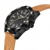 Millinocket 3HD Black Dial Brown Leather