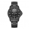 Mensor Black Dial IPGun Bracelet 3H