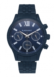 WATCH ALPHA 44,5MM BLUE DIAL BLUE BRACELET