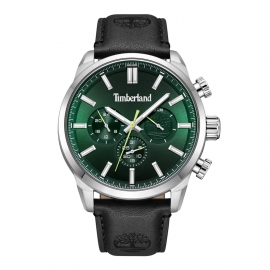 WATCH Henniker II Green Dial Black Leather