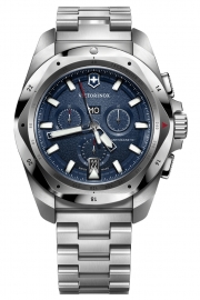 WATCH INOX CHRONO BLUE DIAL, ARMYS