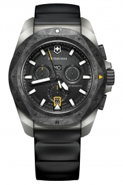 WATCH INOX CHRONO TITANIUM/CARBON BLACK RUBBER