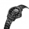 Mensor Black Dial IPGun Bracelet 3H