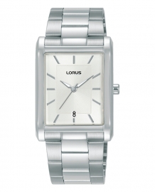 WATCH Hombre Classic esfera rectangular blanco