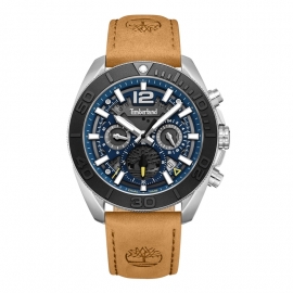 WATCH Marshfield Blue Dial Brown Leather