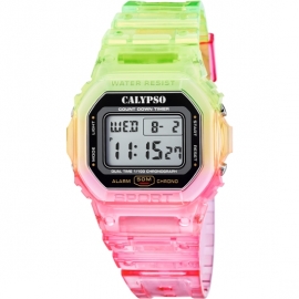 WATCH CALYPSO COLOR SPLASH K5874/4