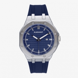 WATCH Reloj Hombre Leonardo Azul Correa Sili