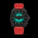 Forever Batman Red Dial Red Leather