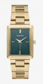 WATCH Reloj Mujer Courtney Emerald/Dorado