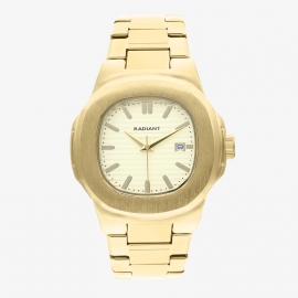 WATCH Reloj Hombre Brad Champagne Gold