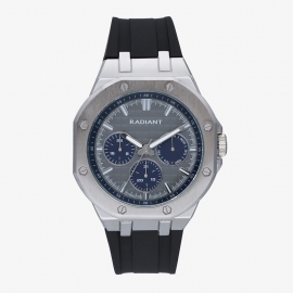 WATCH Reloj Hombre Jack Gris/Correa Silicona