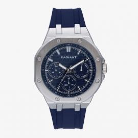 WATCH Reloj Hombre Jack Azul/Correa Silicona