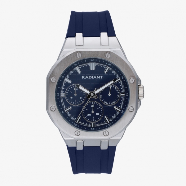 Reloj Hombre Jack Azul/Correa Silicona