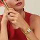 Reloj Mujer Nicole Brazalete Dorado