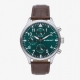 Radiant Caiman Reloj de Hombre Plateado