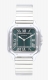 Reloj Hombre Chris Him Verde Plateado