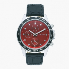 WATCH Reloj Hombre Canarias Correa Negra