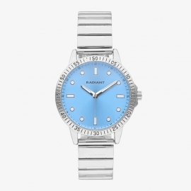 WATCH Reloj Mujer Ornella Azul Plateado