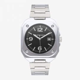 WATCH Reloj Hombre Vittorio Negro Plateado