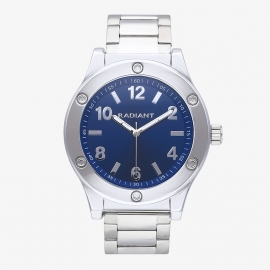 WATCH Reloj Hombre Marcello Azul Plateado