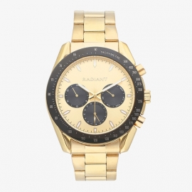 WATCH Reloj Hombre Marlon Negro Dorado