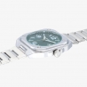 Reloj Hombre Vittorio Verde Plateado