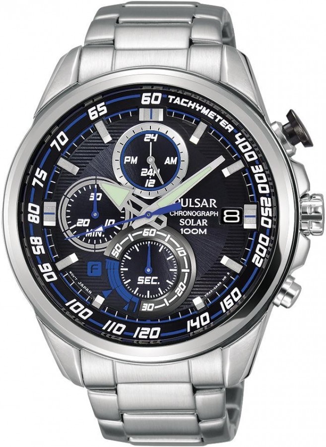 Reloj pulsar chronograph cheap 100m