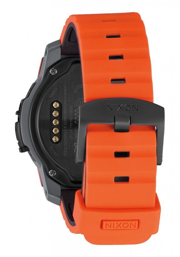 Nixon mission hot sale orange