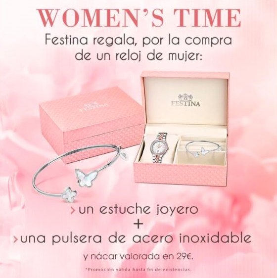 Pulseras de Regalo Festina Mujer