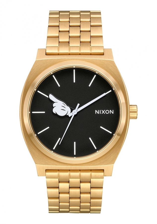 Nixon time teller gold best sale