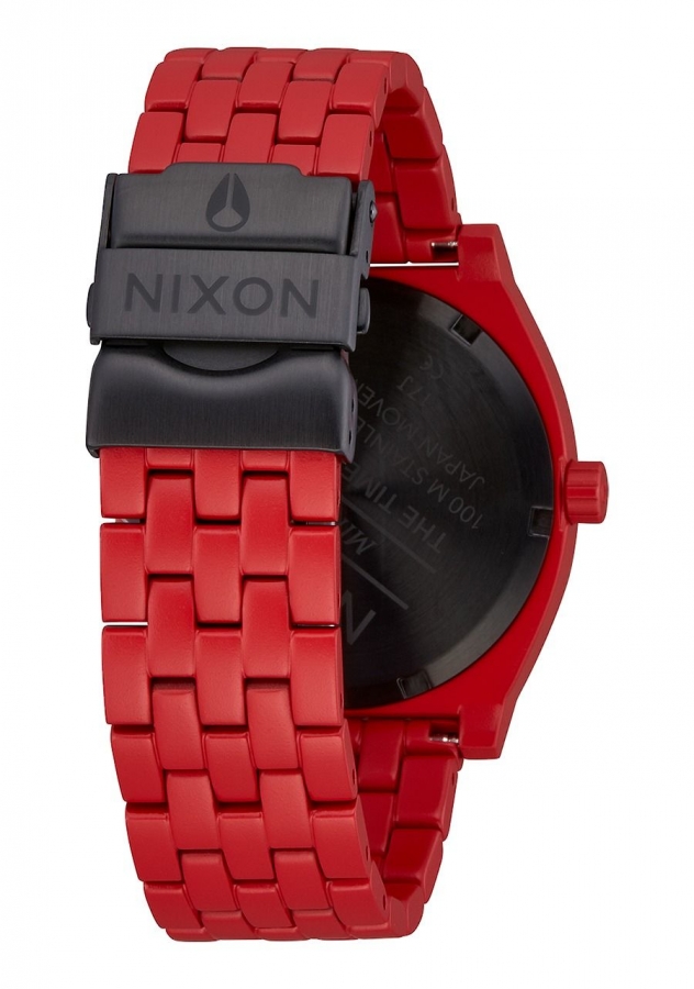 NIXON TIME TELLER ALL RED A045191 Watchalia