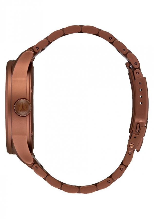 NIXON SENTRY SS MATTE COPPER GUNMETAL A3563165 - Watchalia.com