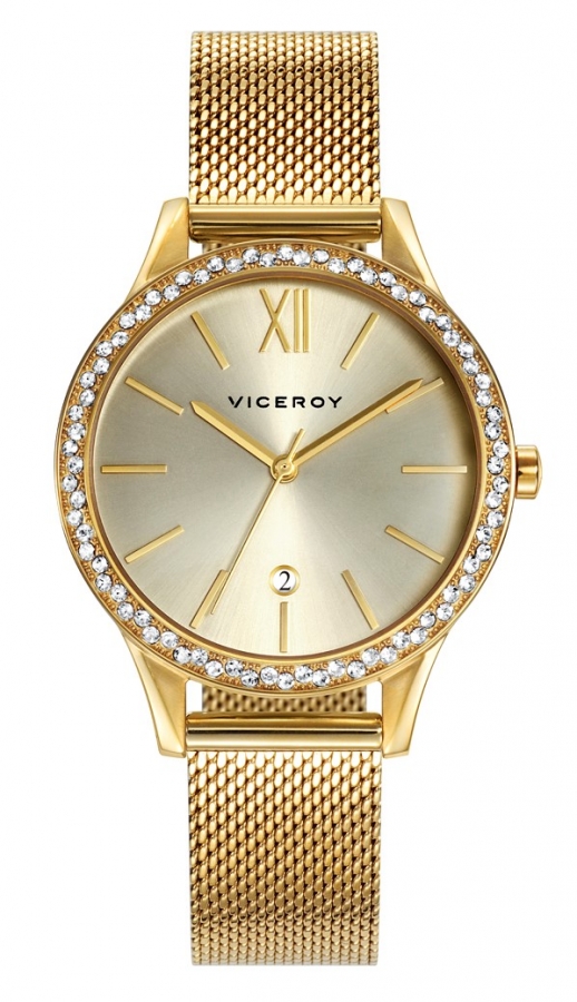 Viceroy Women's Watch 42434-63 Gold — Joyeriacanovas