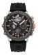 POLICE LUANG CHRONO 48MM GREY DIAL BLACK SILICO PL.16018JSTU-13P