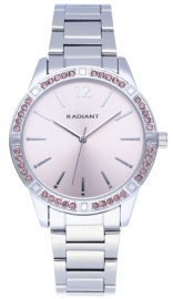 WATCH RADIANT SHINNY PASTELS 38MM PINK DIAL SS BRACE RA566202