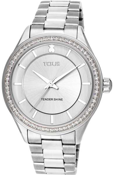 TOUS TENDER SHINE SS ESF PLATA PIEDRA BLANCA 200350510